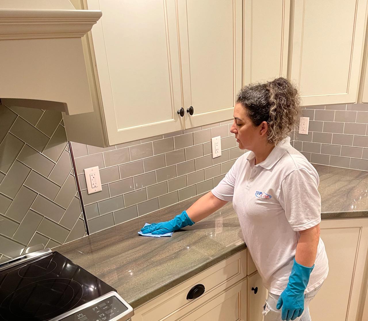 Innovation Plus team providing professional cleaning services